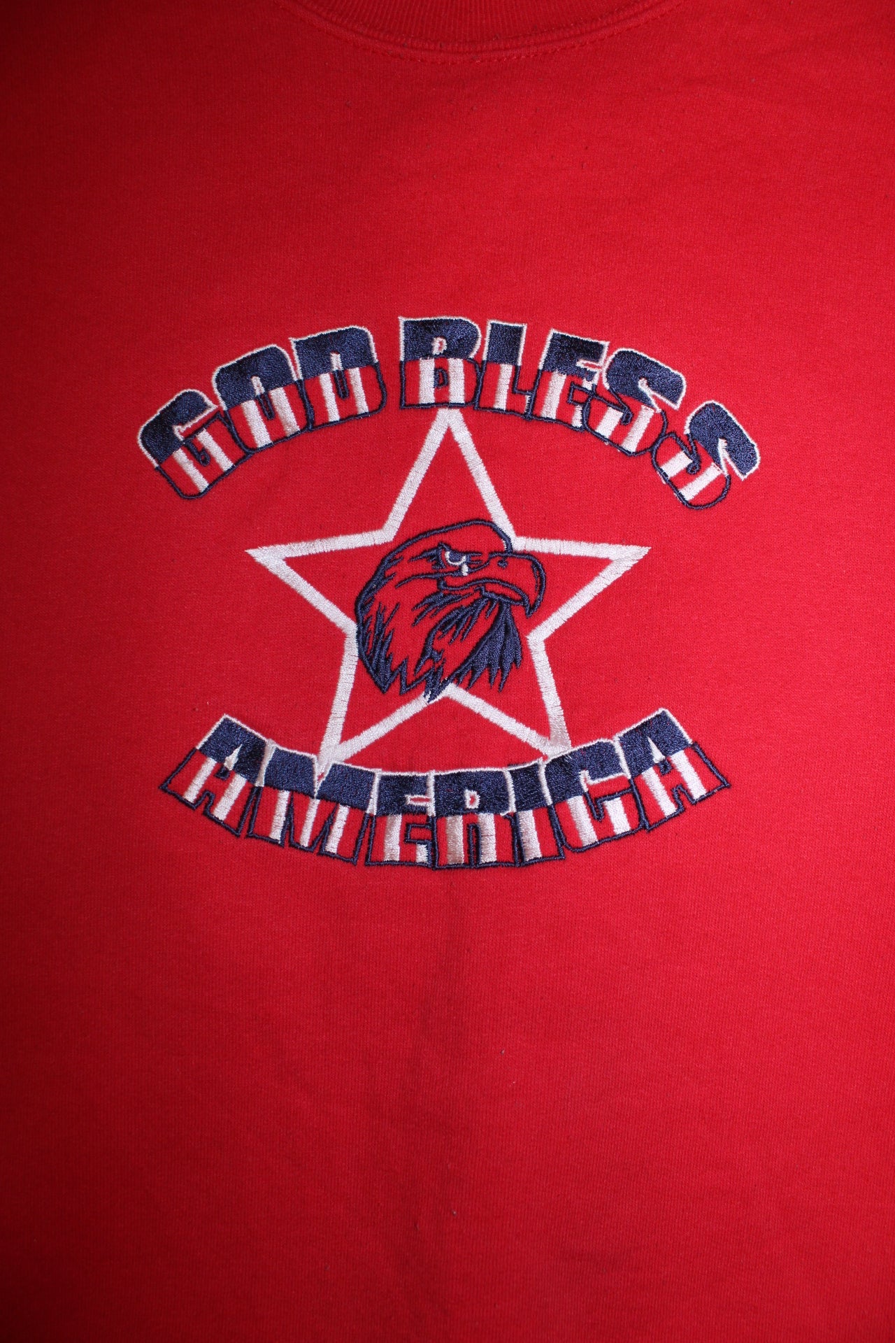 M&C Sport Mens Red America Sweatshirt (Size XL)
