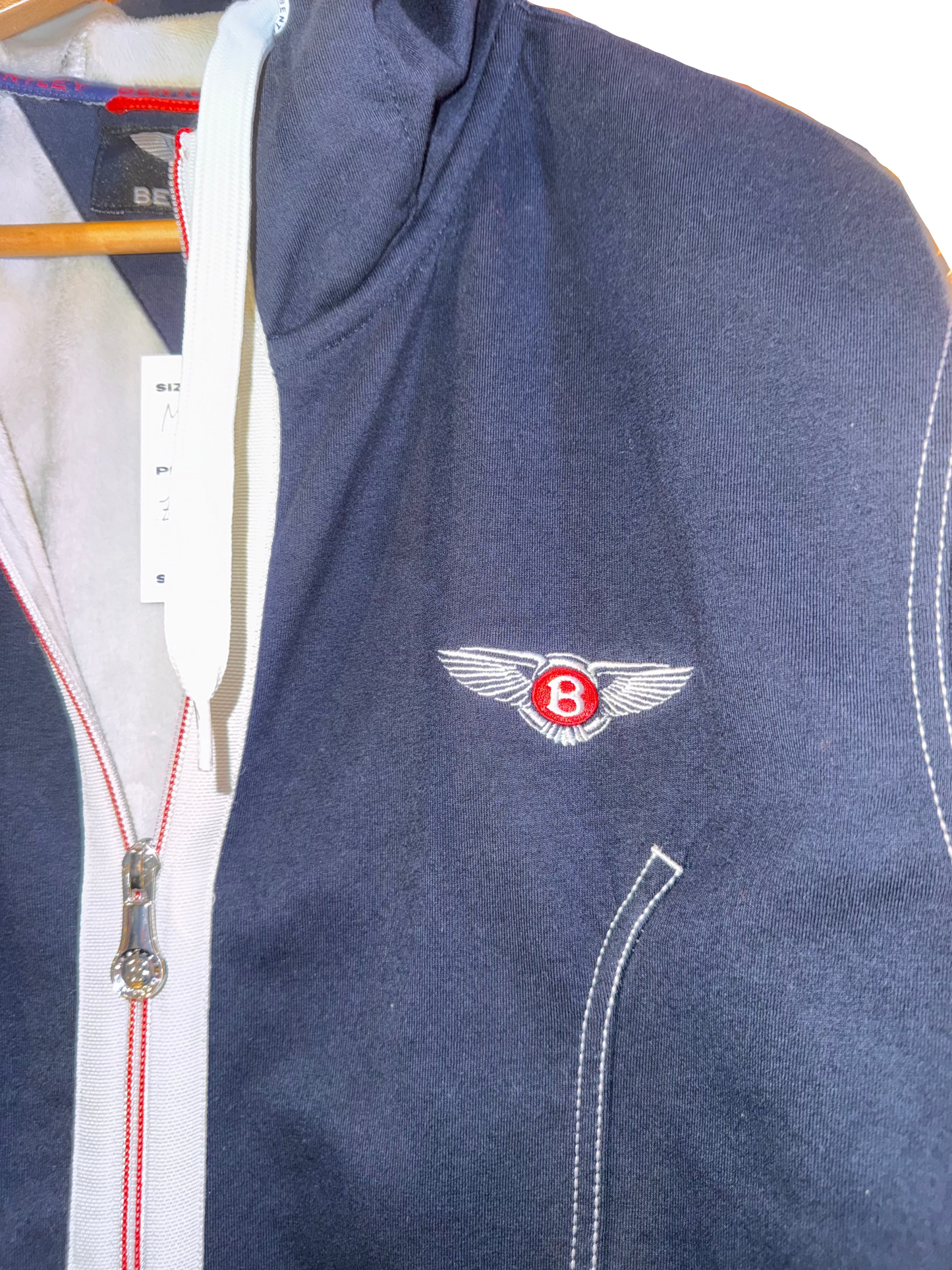 Bentley Zipped Hoodie (Size M)