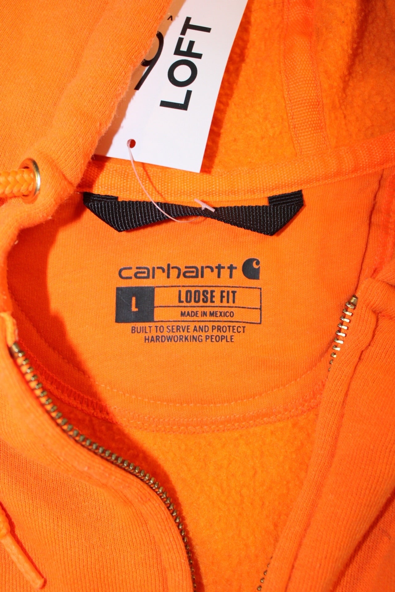 Carhartt Zip Up Jumper (Size L)