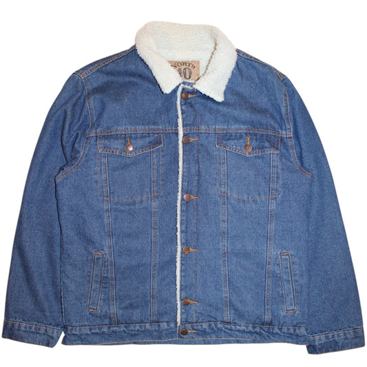 North 40 Sherpa Denim Jacket (Size M)