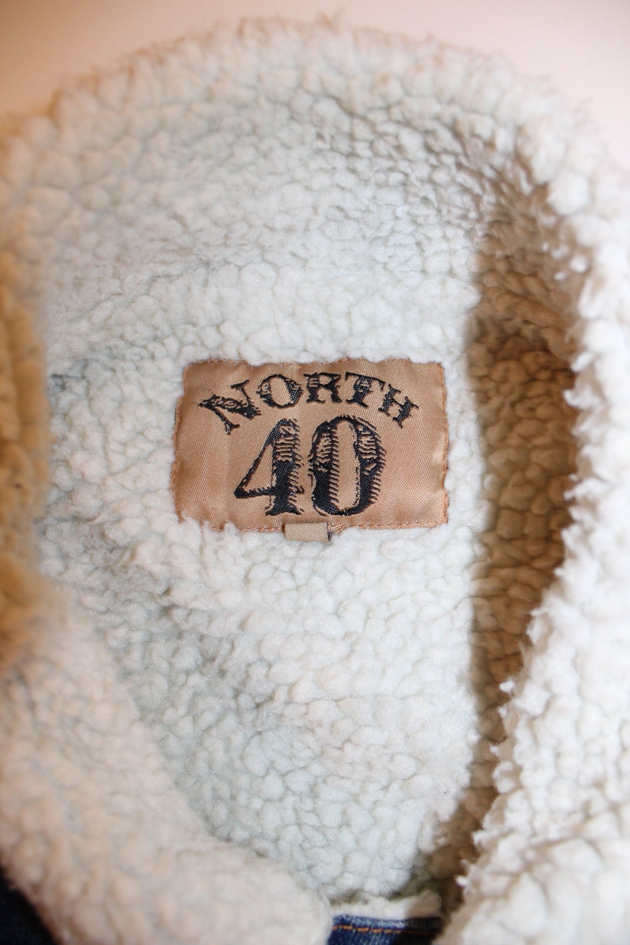 North 40 Sherpa Denim Jacket (Size M)