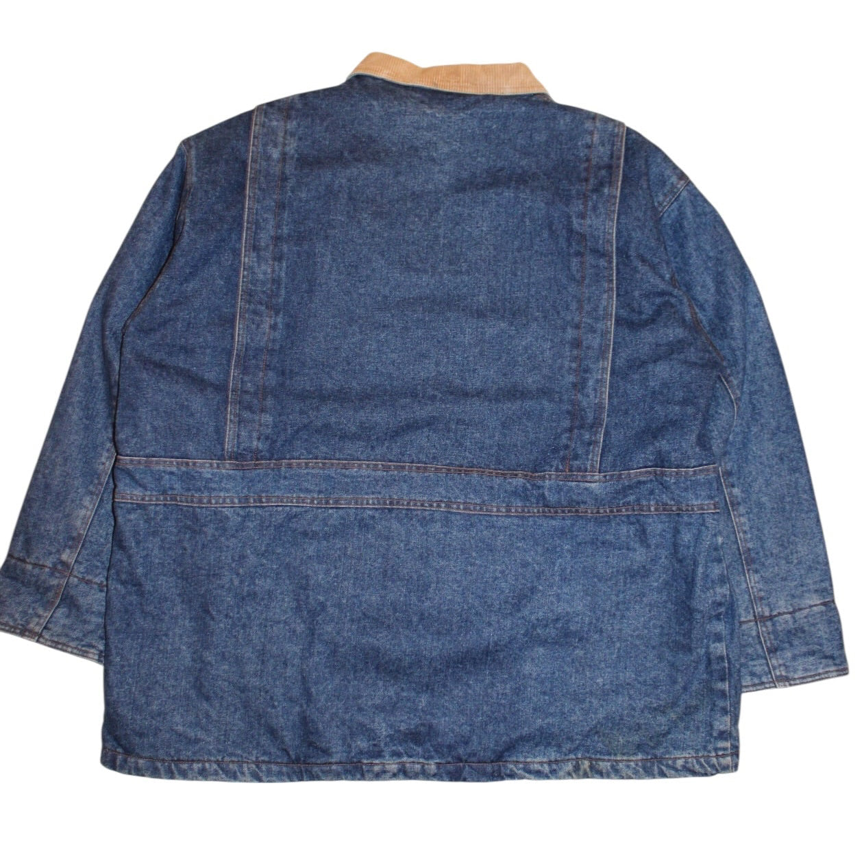 Spencer Douglas Fleece Lined Denim Jacket (Size XXL)