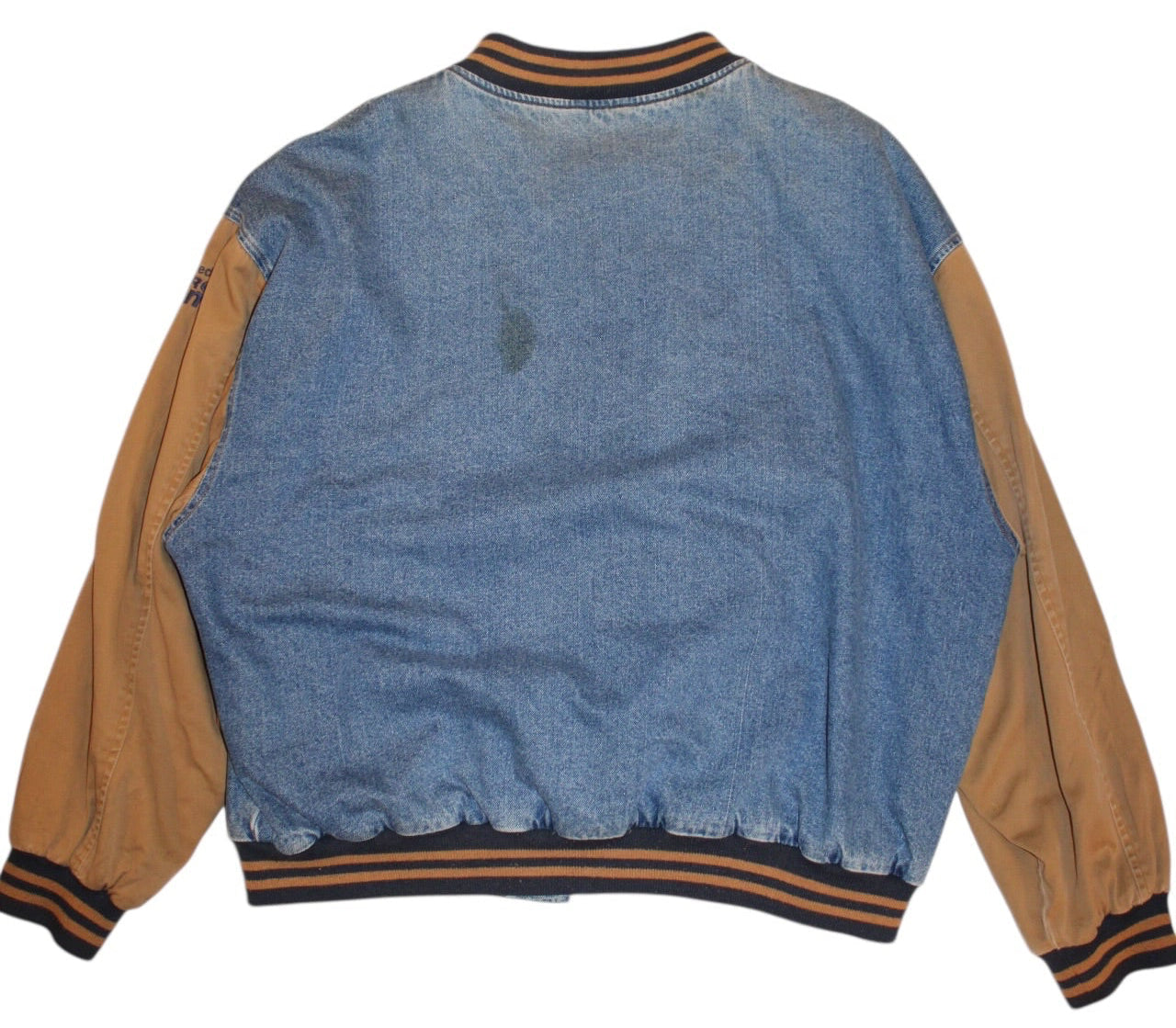 Dunbrooke Denim Varsity Jacket (Size XXL)