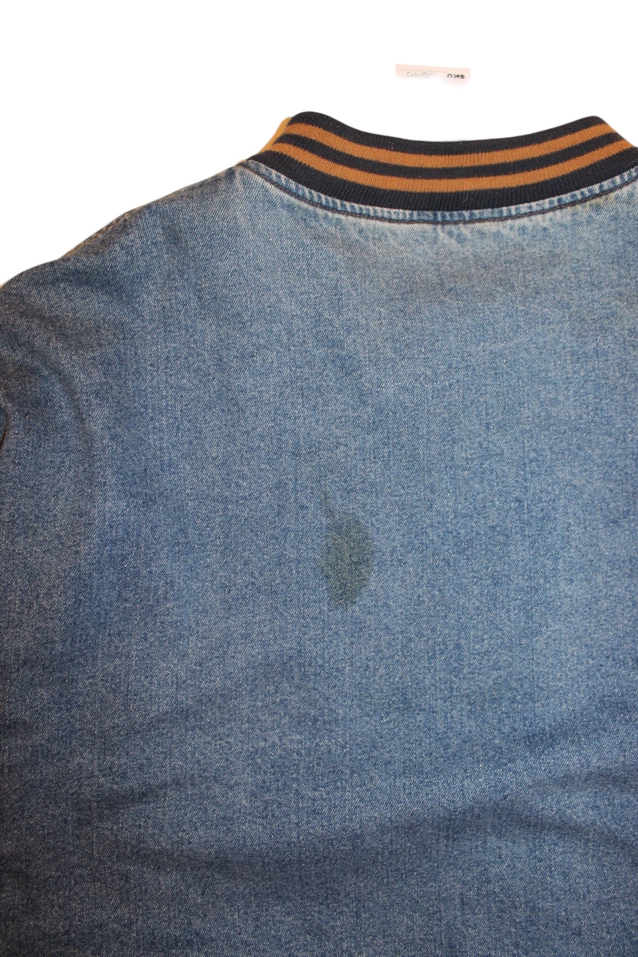 Dunbrooke Denim Varsity Jacket (Size XXL)