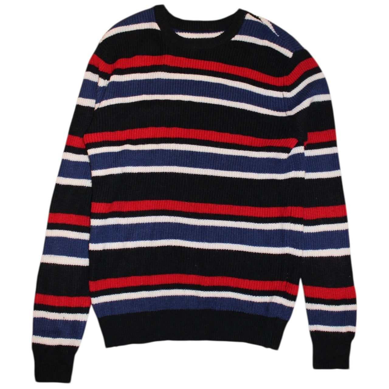Striped Knitted Jumper (Size M)
