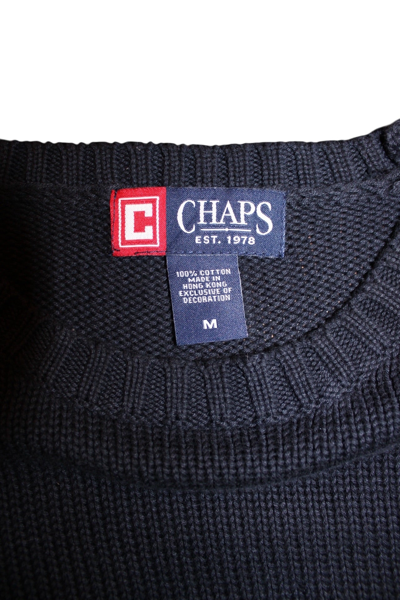 Chaps Knitted Sweater (Size M)