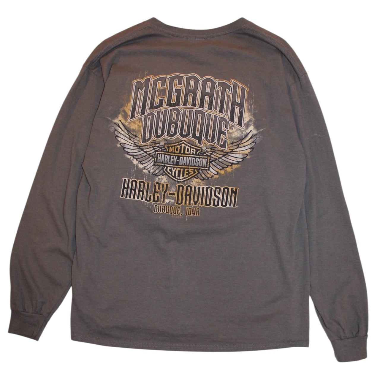 Harley Davidson Long Sleeve T-Shirt (Size L)