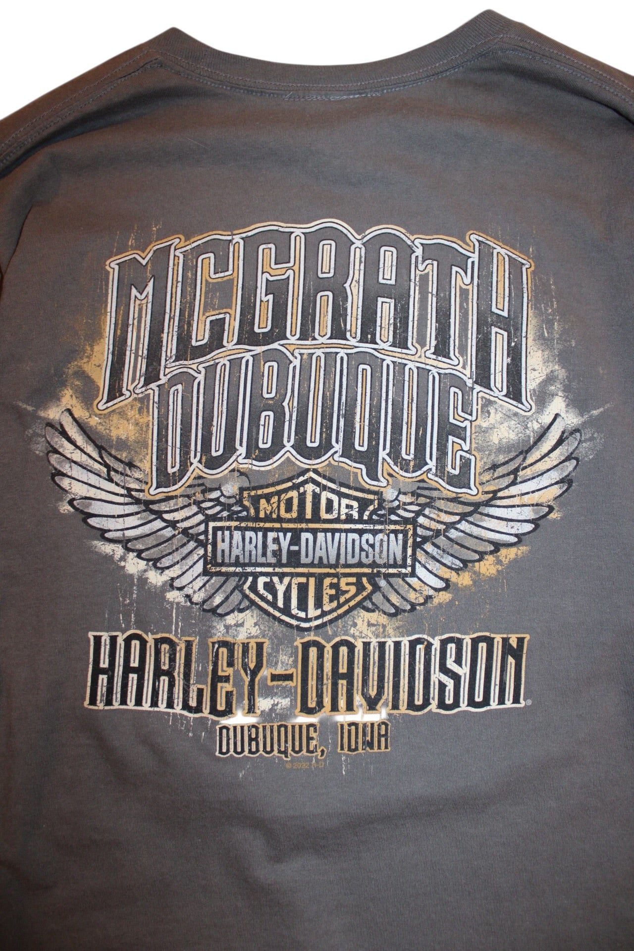 Harley Davidson Long Sleeve T-Shirt (Size L)
