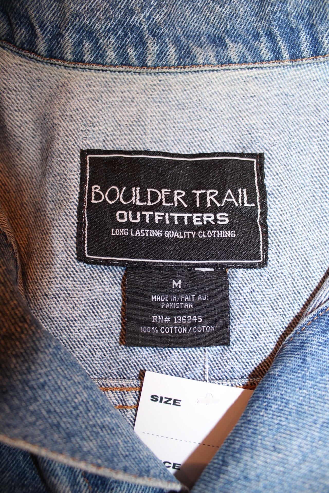 Boulder Trail Outfitters Denim Jacket (Size M)
