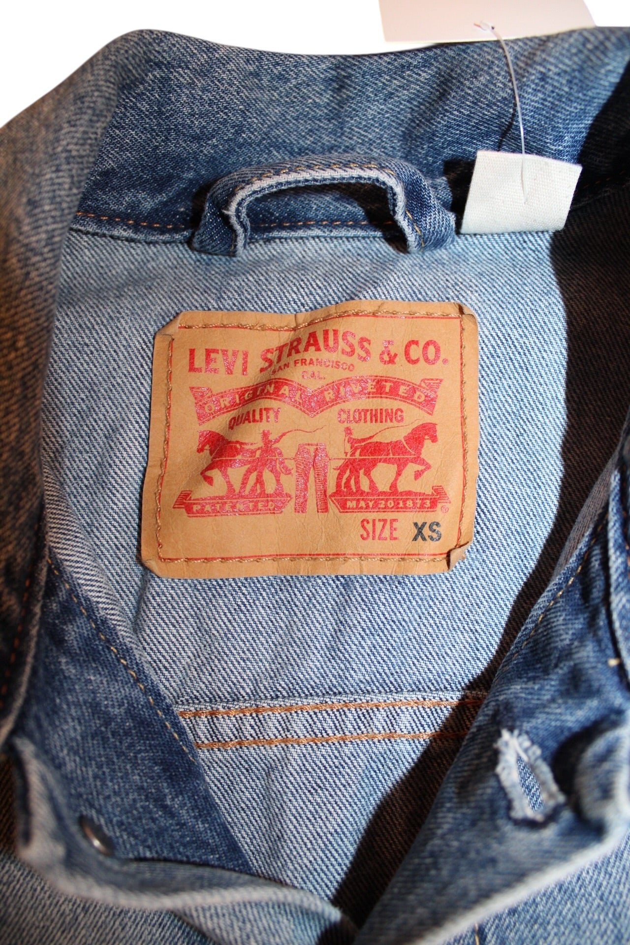 Levi Denim Jacket (Size XS)