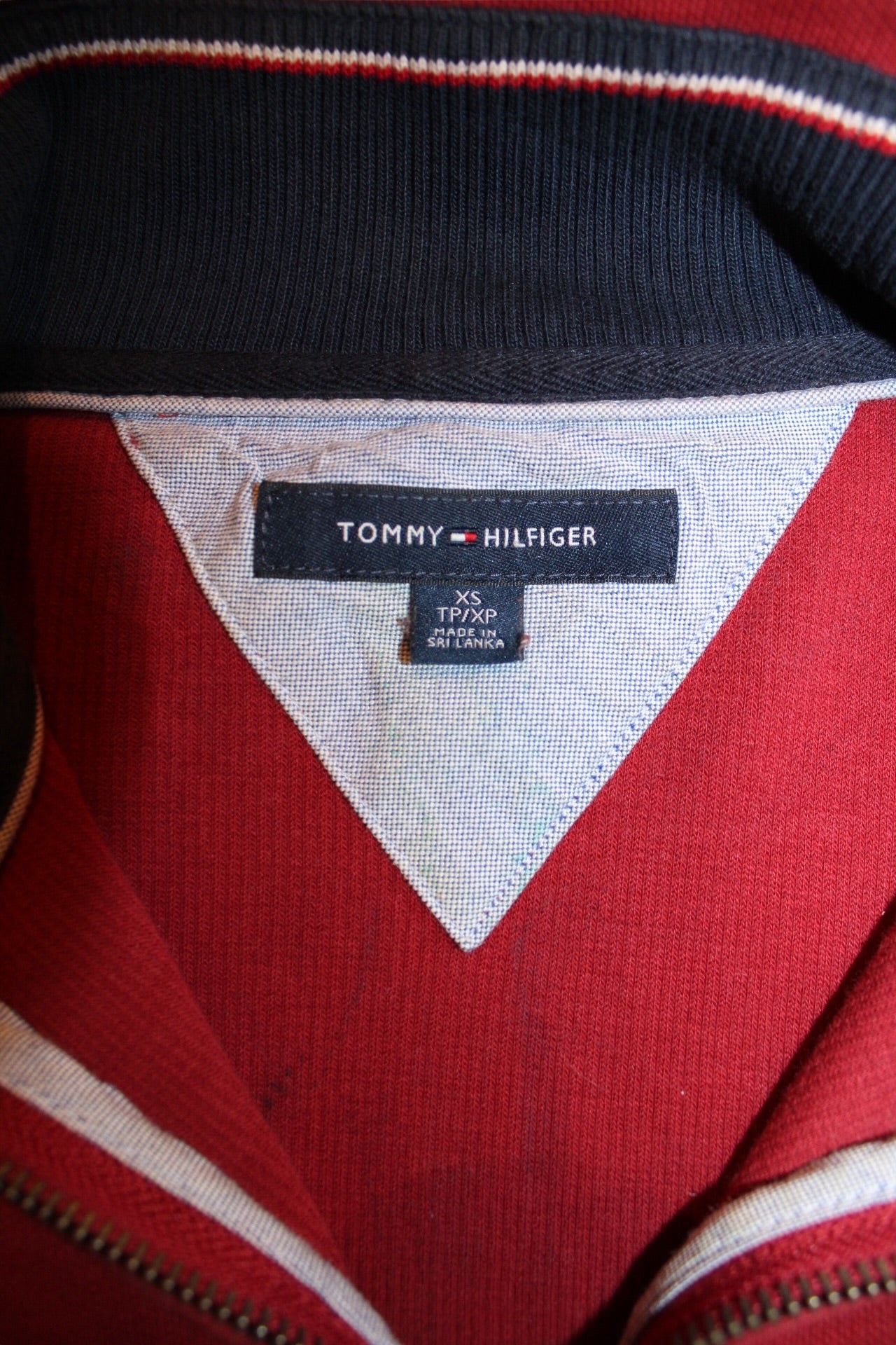 Tommy Hilfiger Quarter Zip ( Size XS)