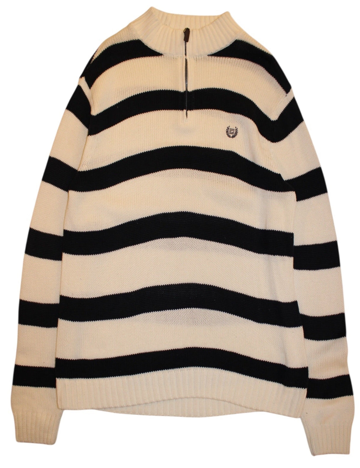 Chaps Knitted Quarter Zip (Size L)