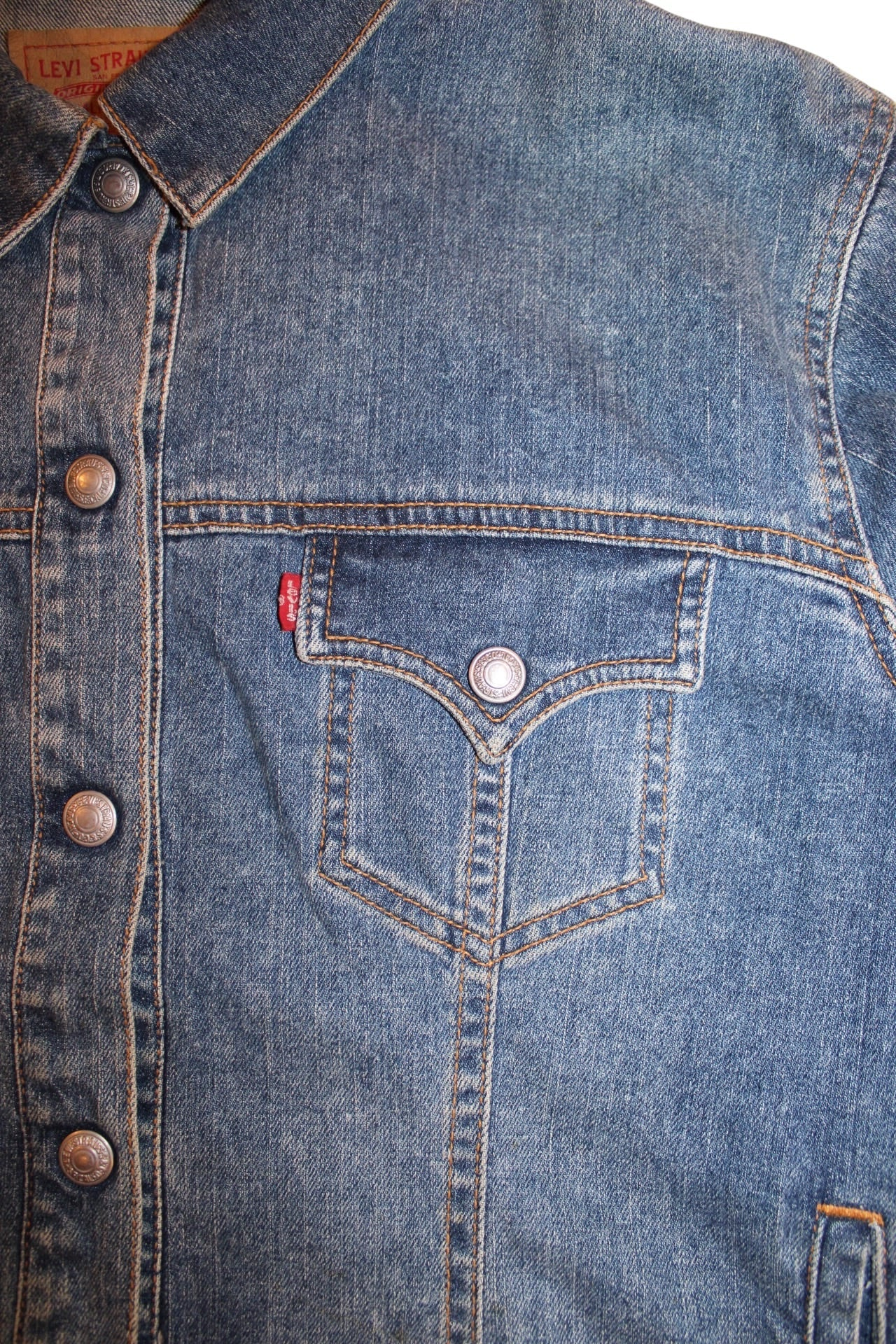 Levi Denim Jacket  ( Size XL )