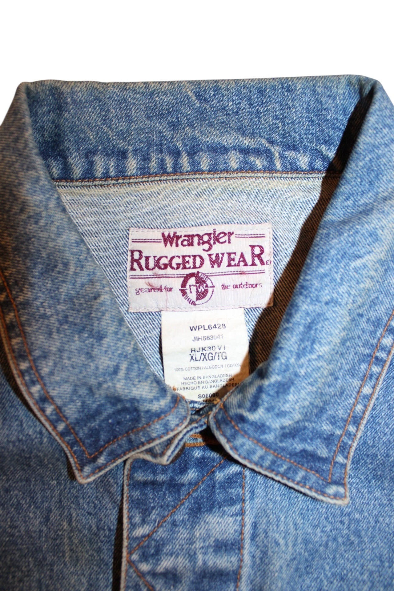 Wrangler Denim Jacket (Size XL)