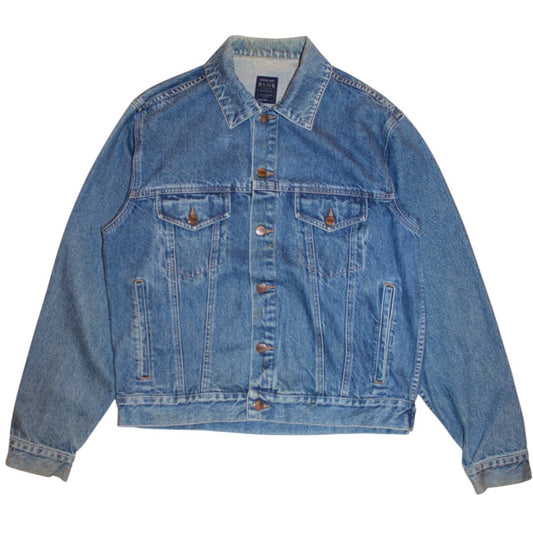 Structure Blue Denim Jacket (Size L)