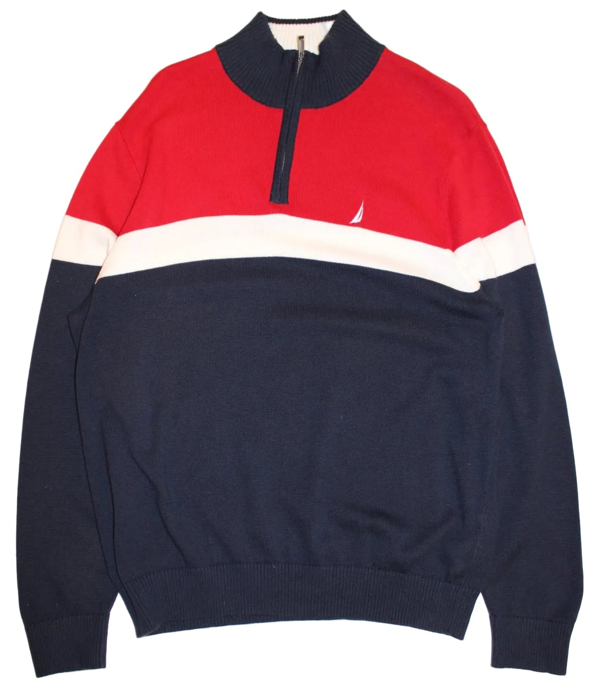 Nautica Quarter Zip (Size L)
