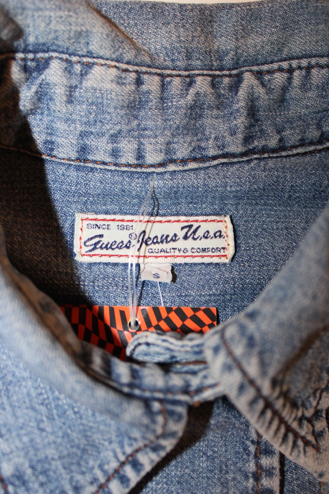 Guess Denim Shirt ( Size S )