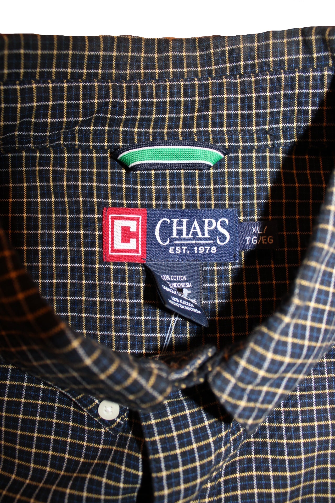 Chaps Long Sleeve Shirt ( Size XL )