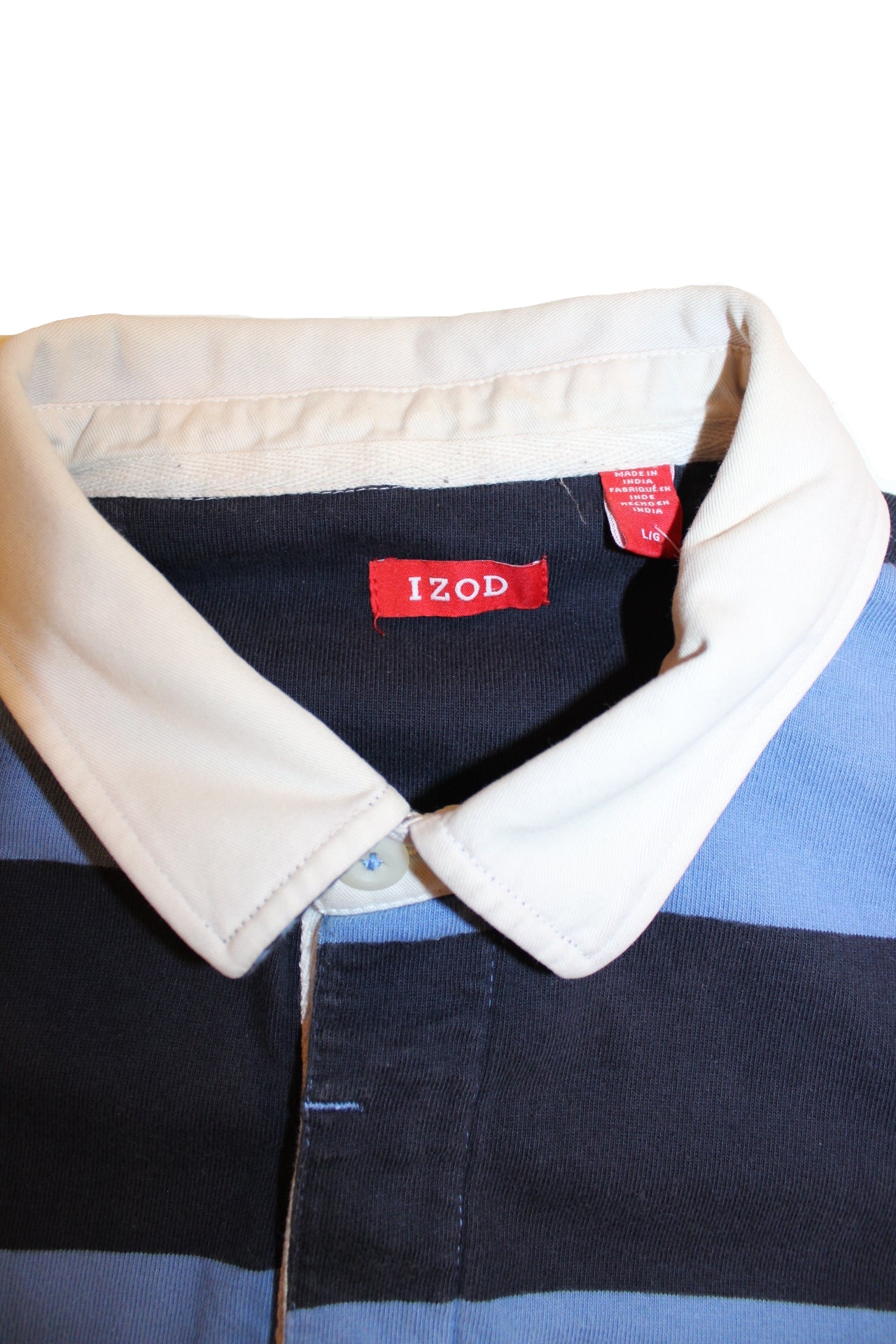 Izod Rugby Polo Shirt (Size L)