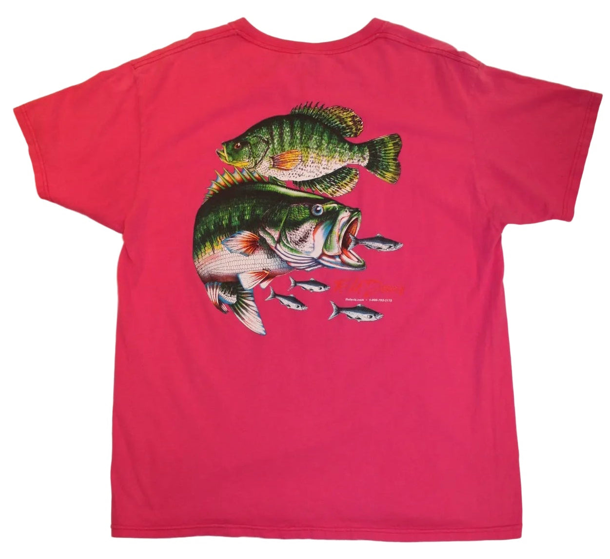 F.H.Davis Fish T Shirt (Size L)