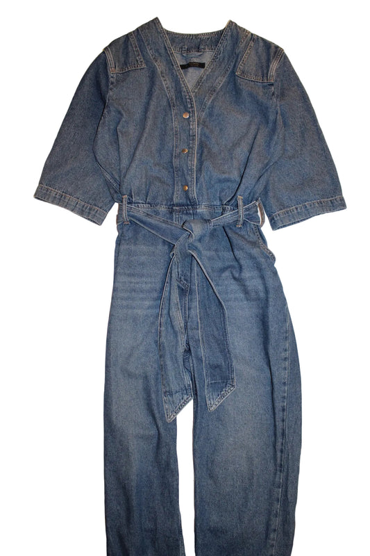 AllSaints Women's Denim Jumpsuit (Size M)