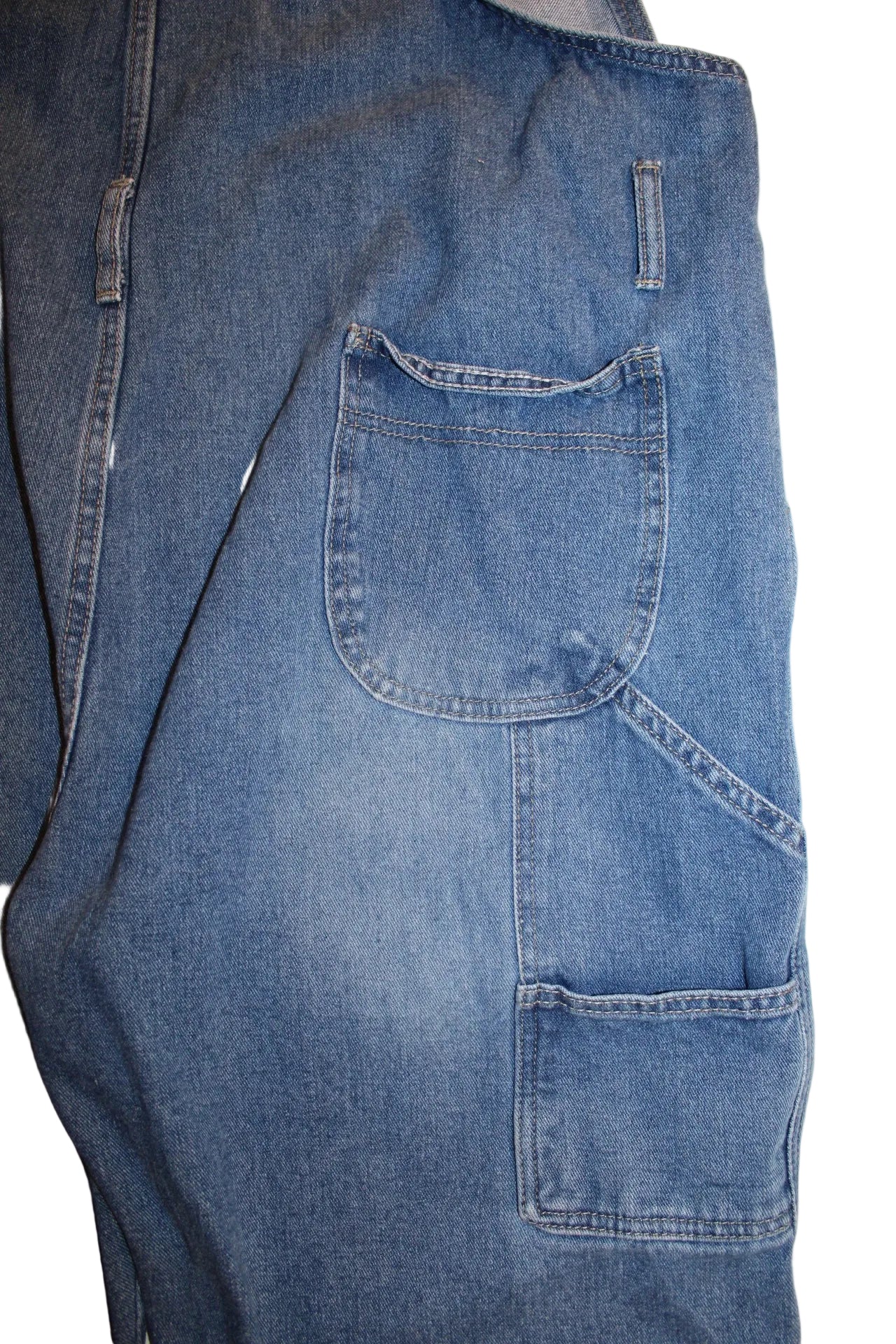 Denim Dungarees (Size XL)