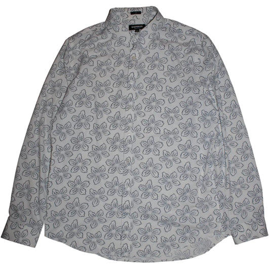 Express Floral Shirt (Size L)