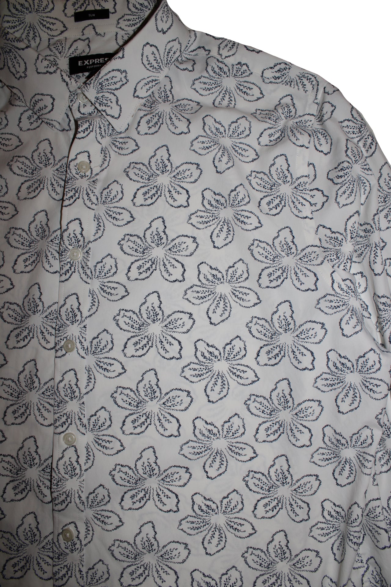 Express Floral Shirt (Size L)