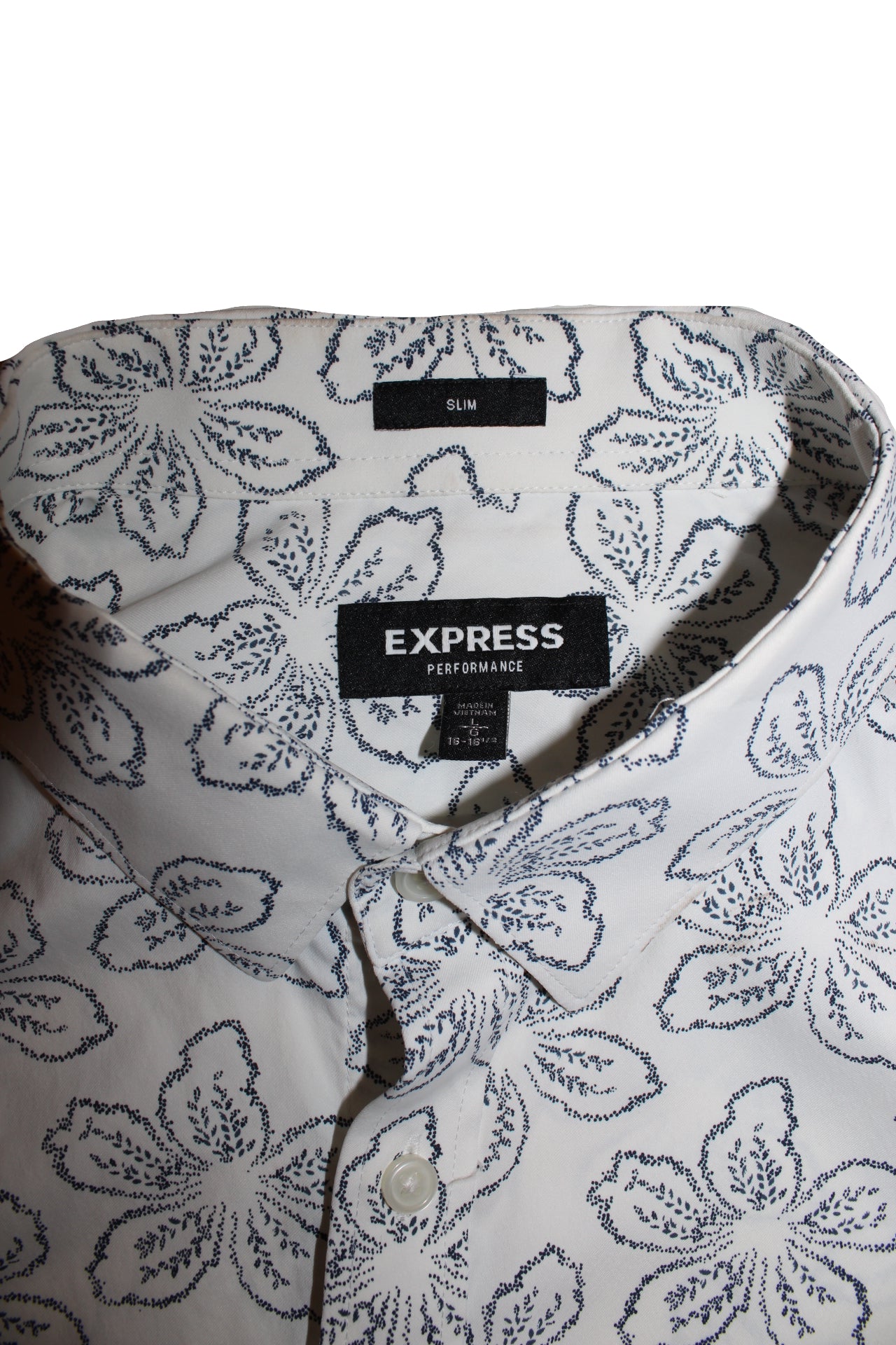 Express Floral Shirt (Size L)