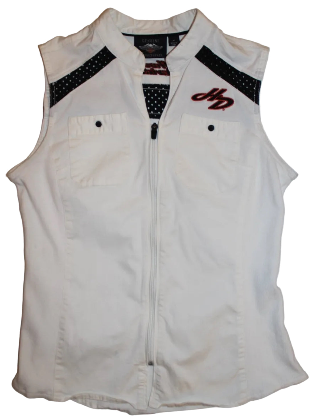 Harley Davidson Zipped Vest (Size M)