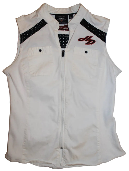 Harley Davidson Zipped Vest (Size M)
