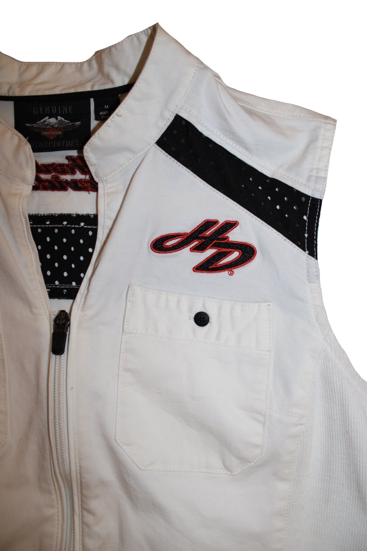 Harley Davidson Zipped Vest (Size M)