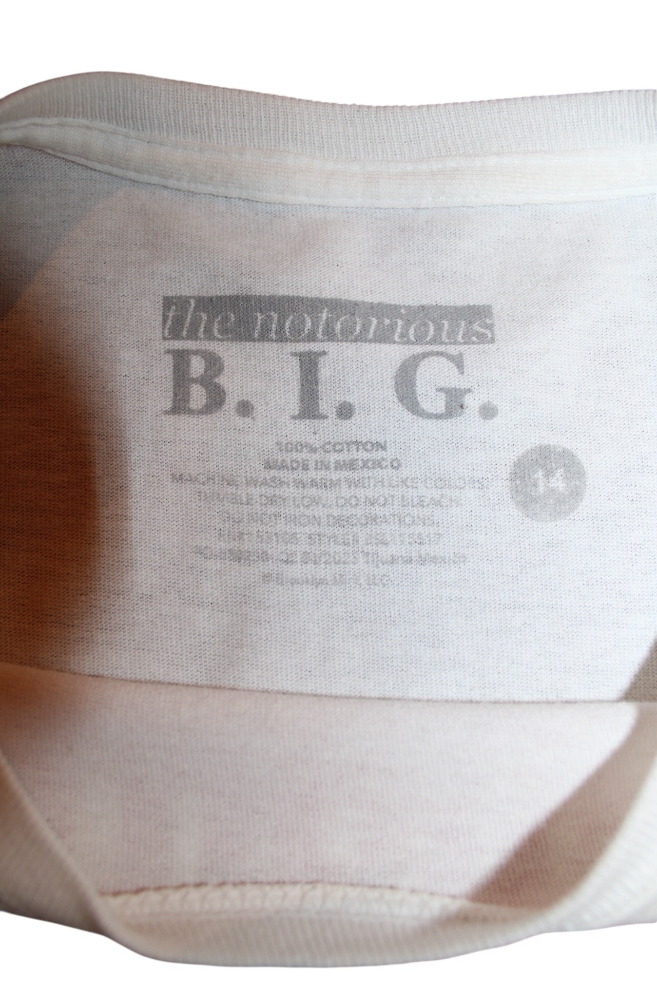 Notorious B.I.G T Shirt (Size M)