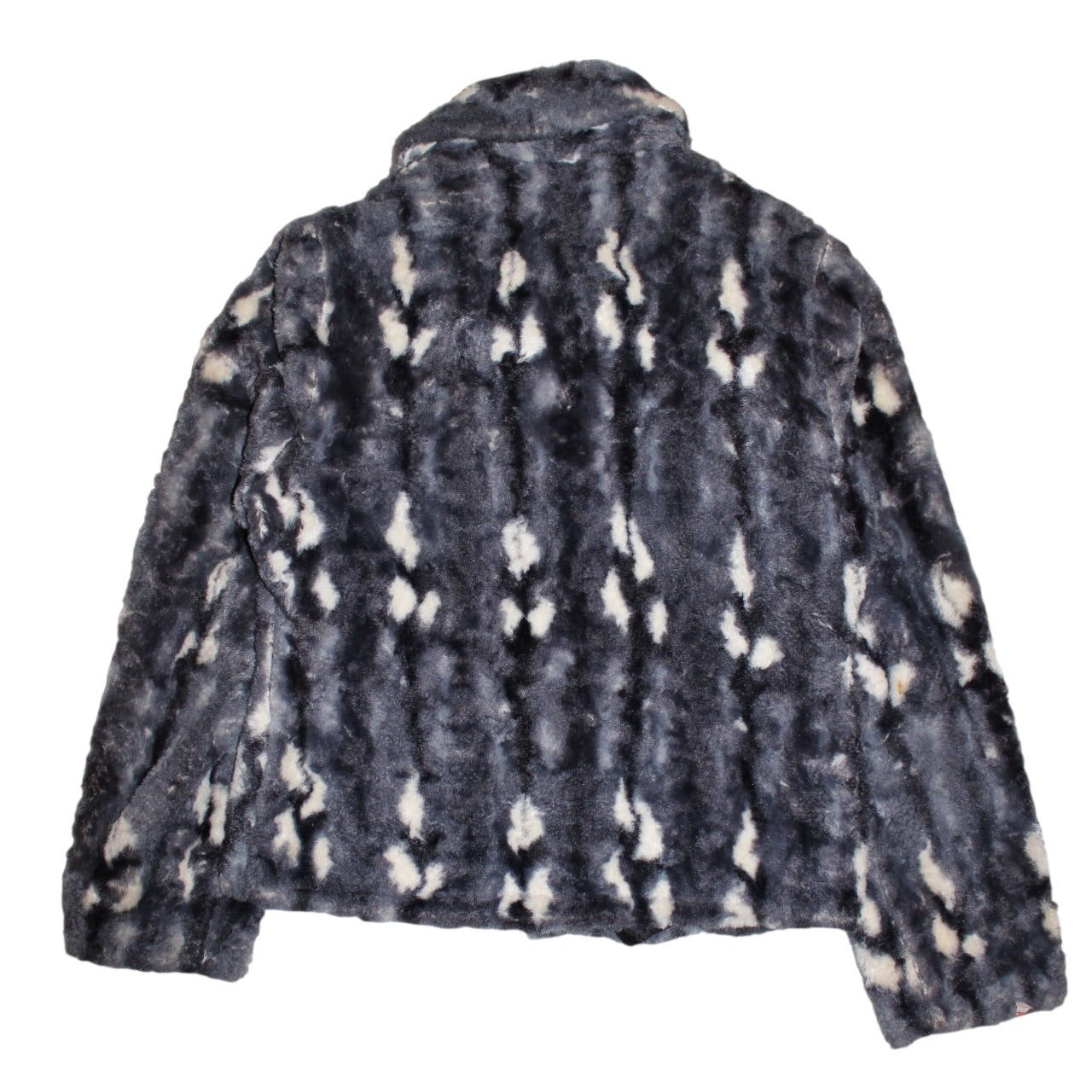 Fur Buttoned Coat (Size L)