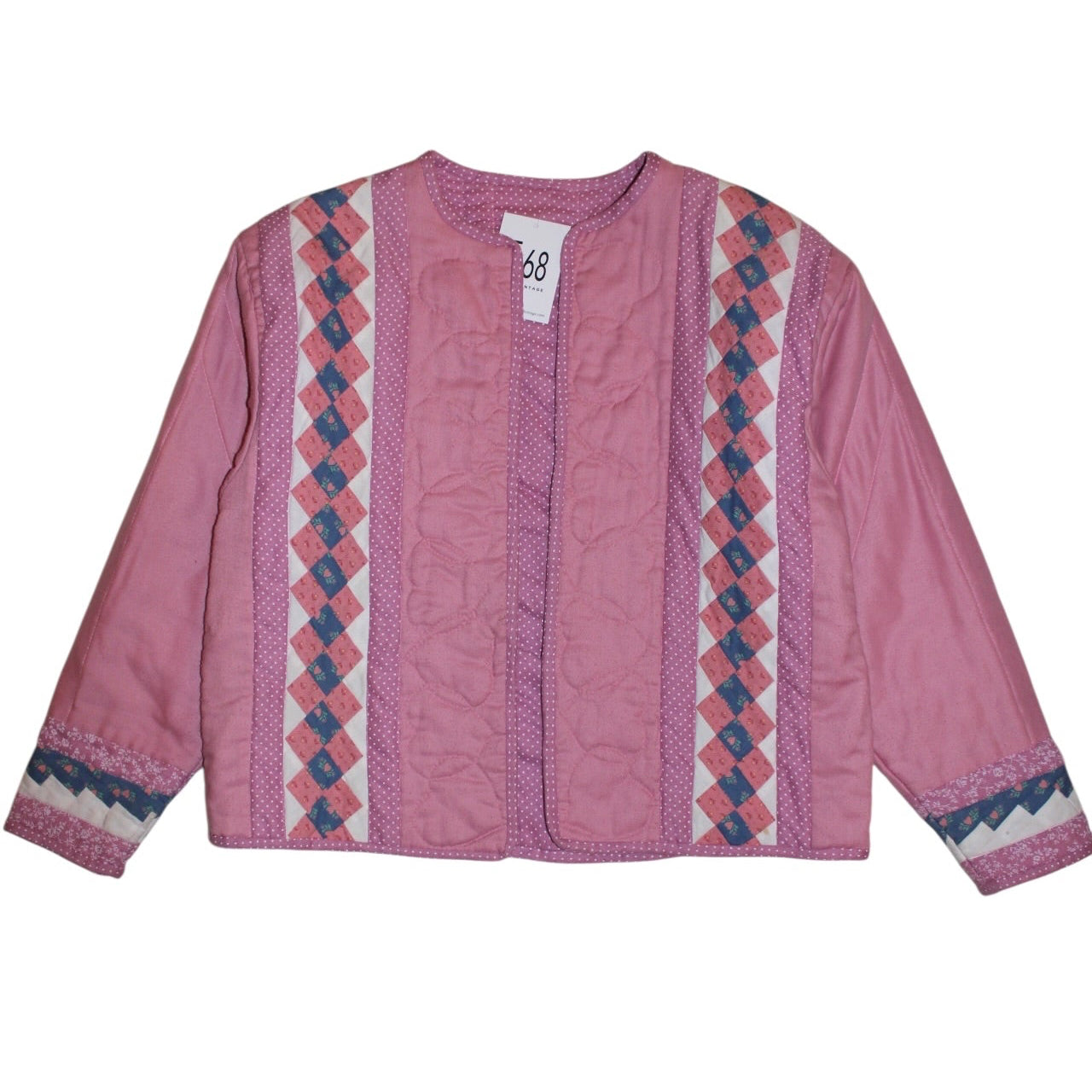 Quilted Open Jacket (Size XS)