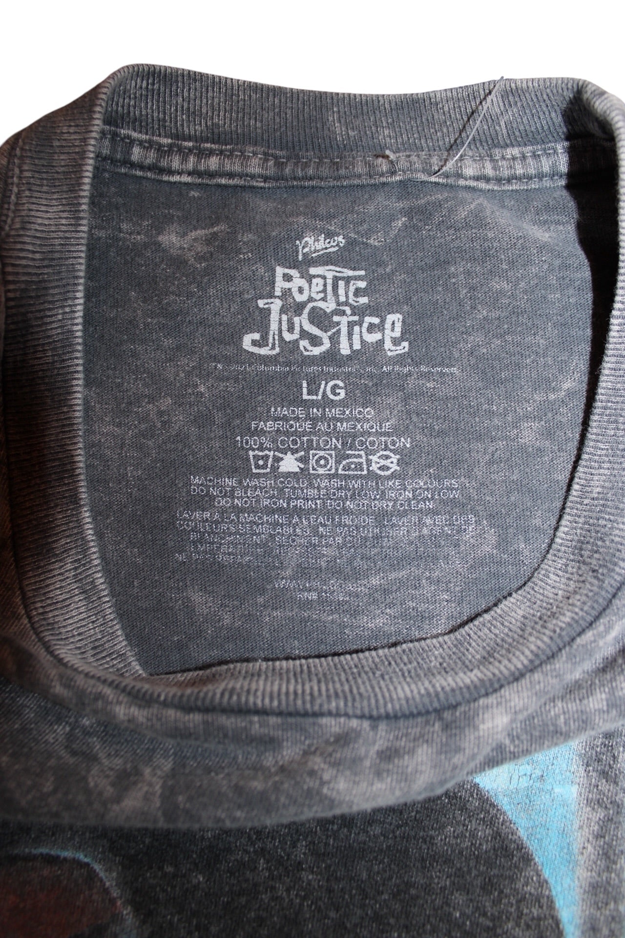 Poetic Justice T Shirt (Size L)