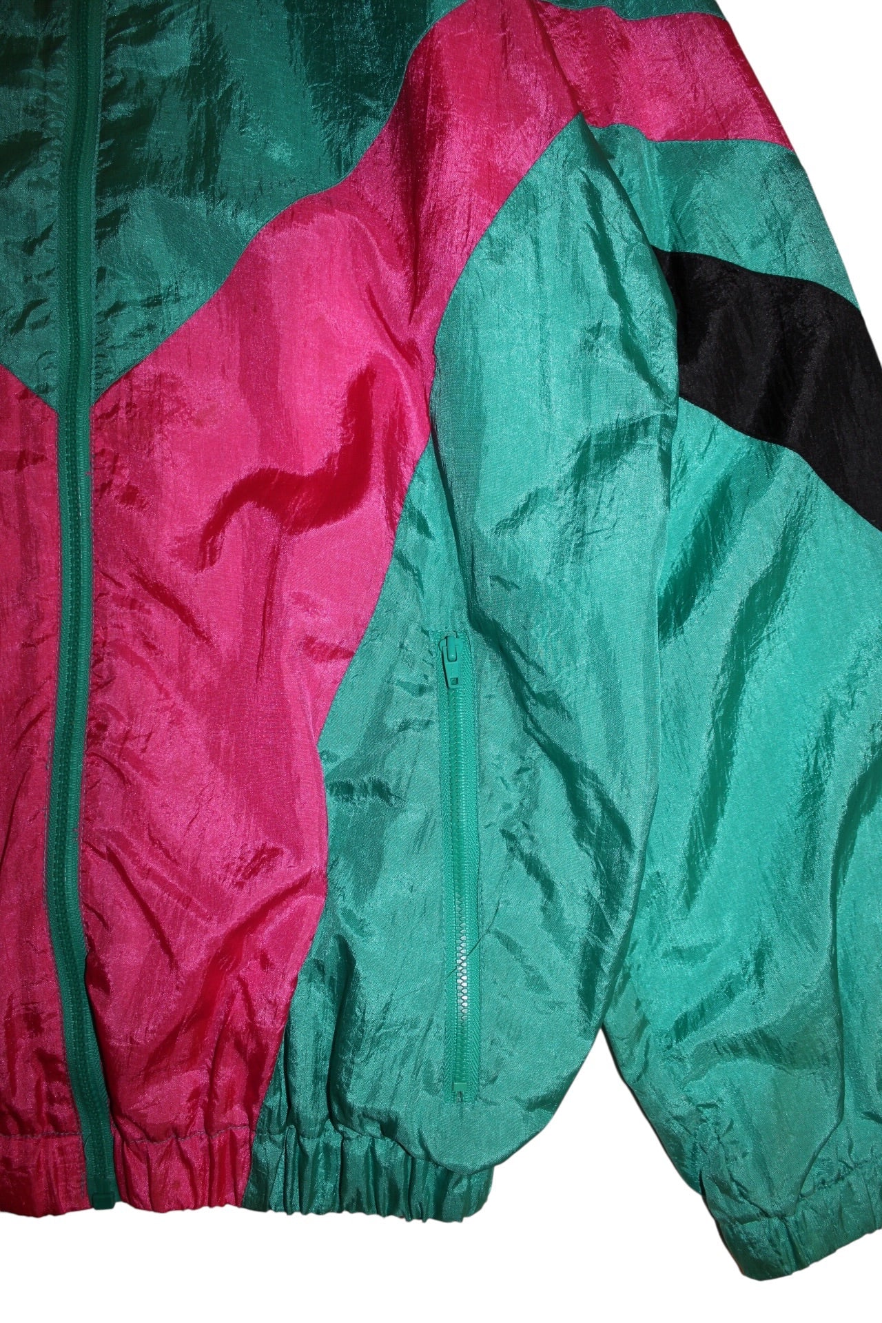 80s Shellsuit Tracksuit (Top & Bottoms Sold Separately) Women's Size Large (UK 12).