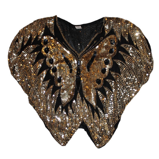 Embellished Evening Top (Size M)