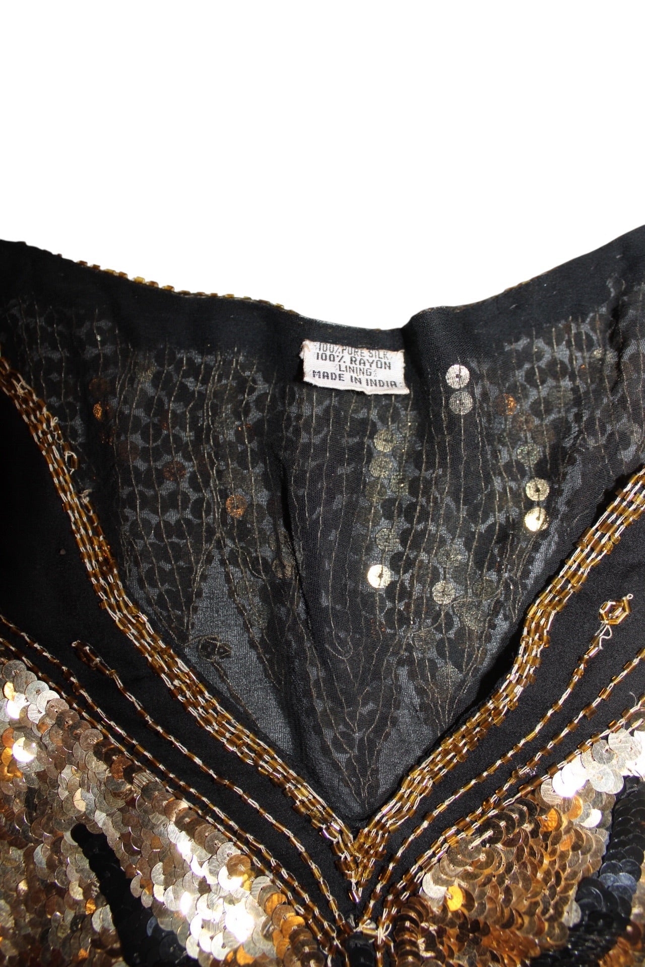 Embellished Evening Top (Size M)