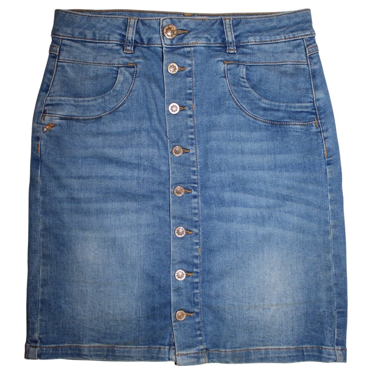 Mos Mosh Denim Skirt (W28)