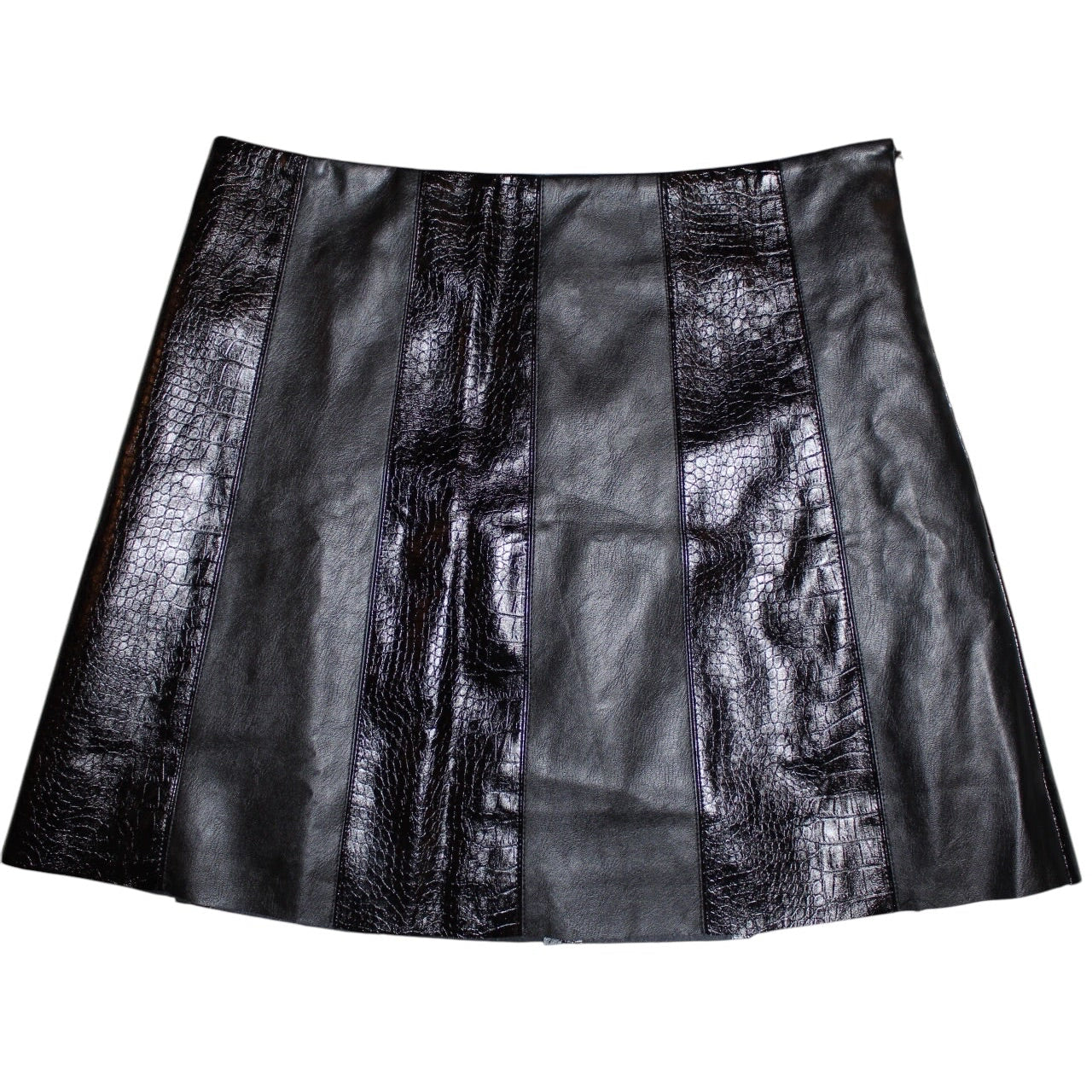 Q2 Leather Skirt (W32)