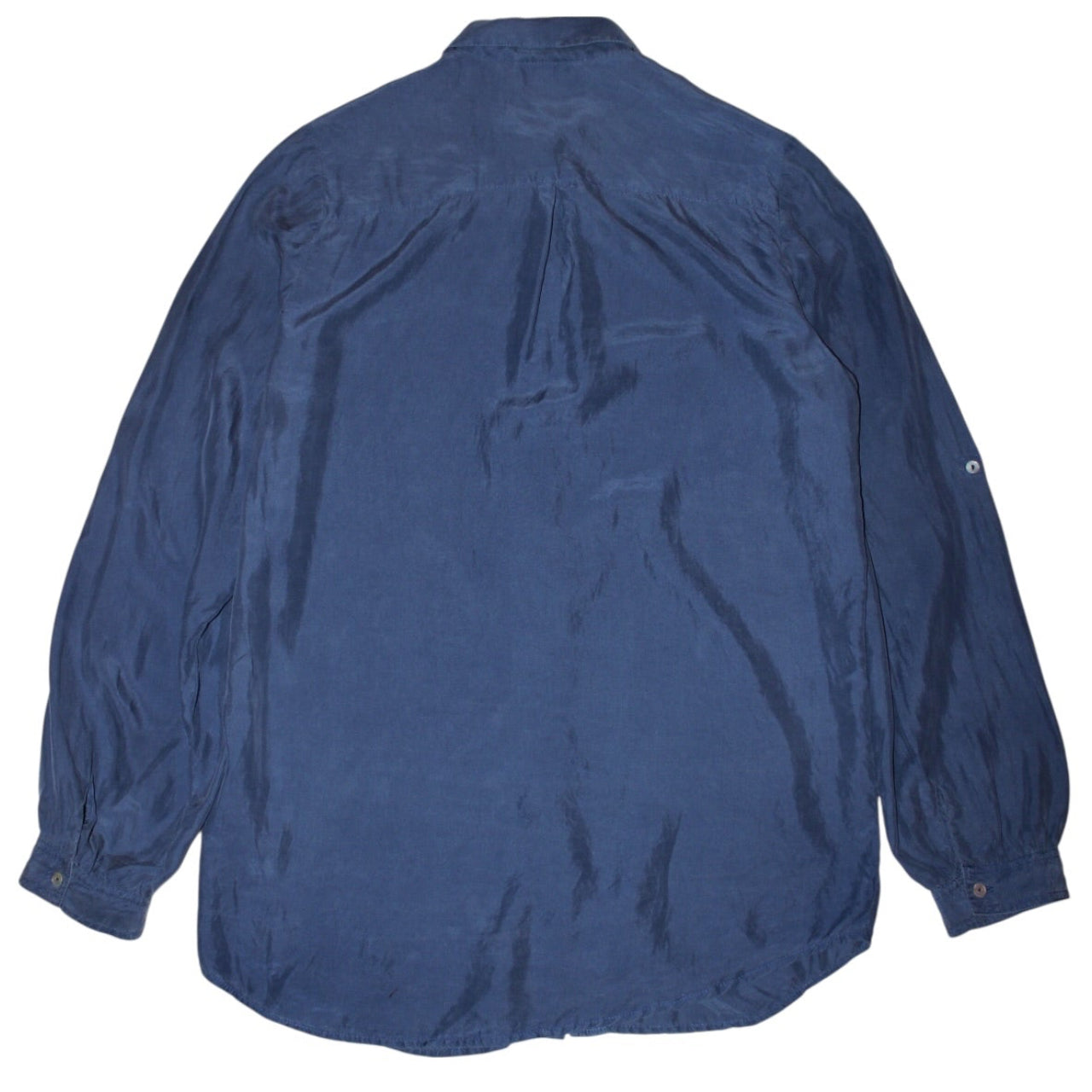 Topshop Silk Long Sleeve Shirt ( Size S )