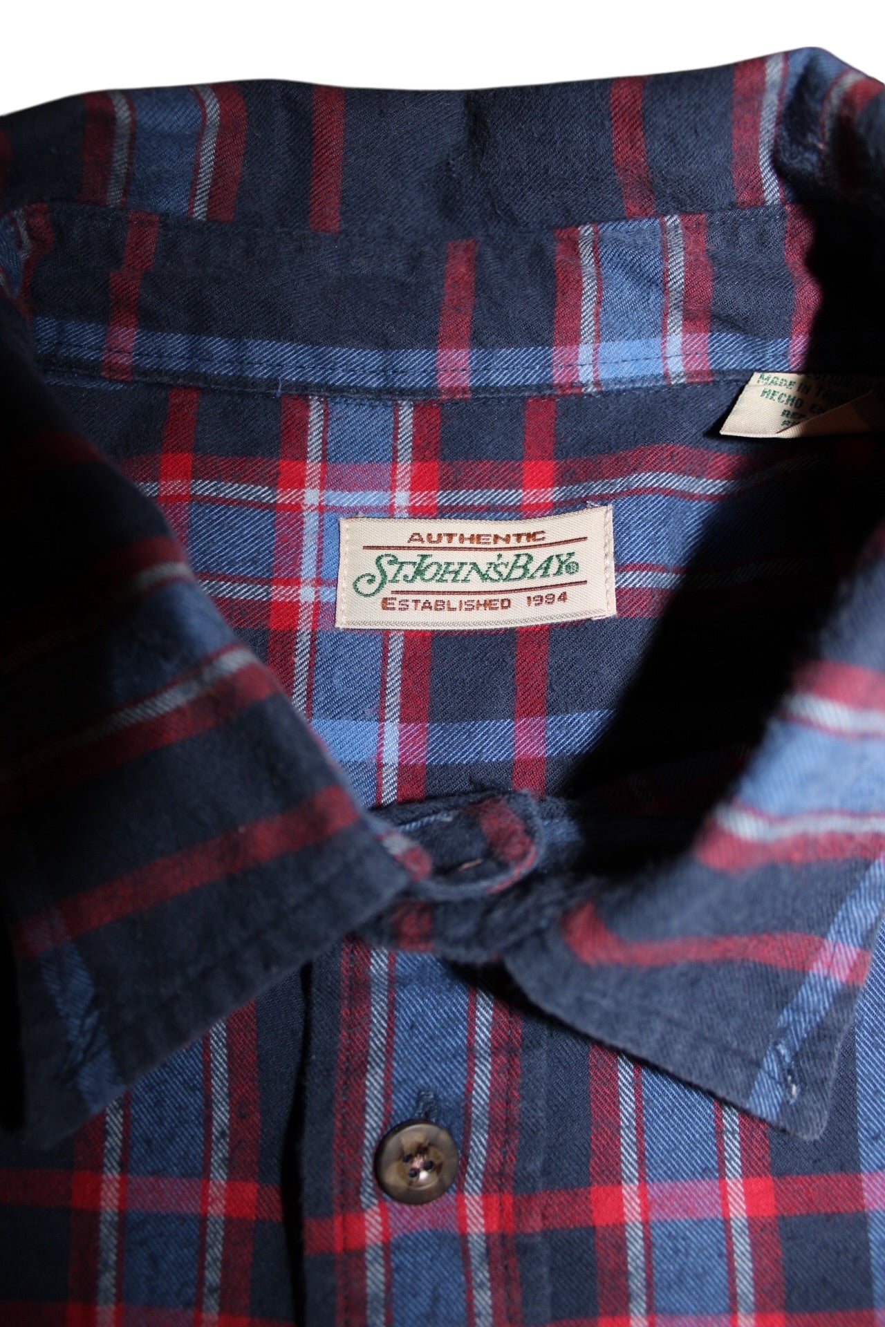 St Johns Bay Flannel Shirt (Size XL)