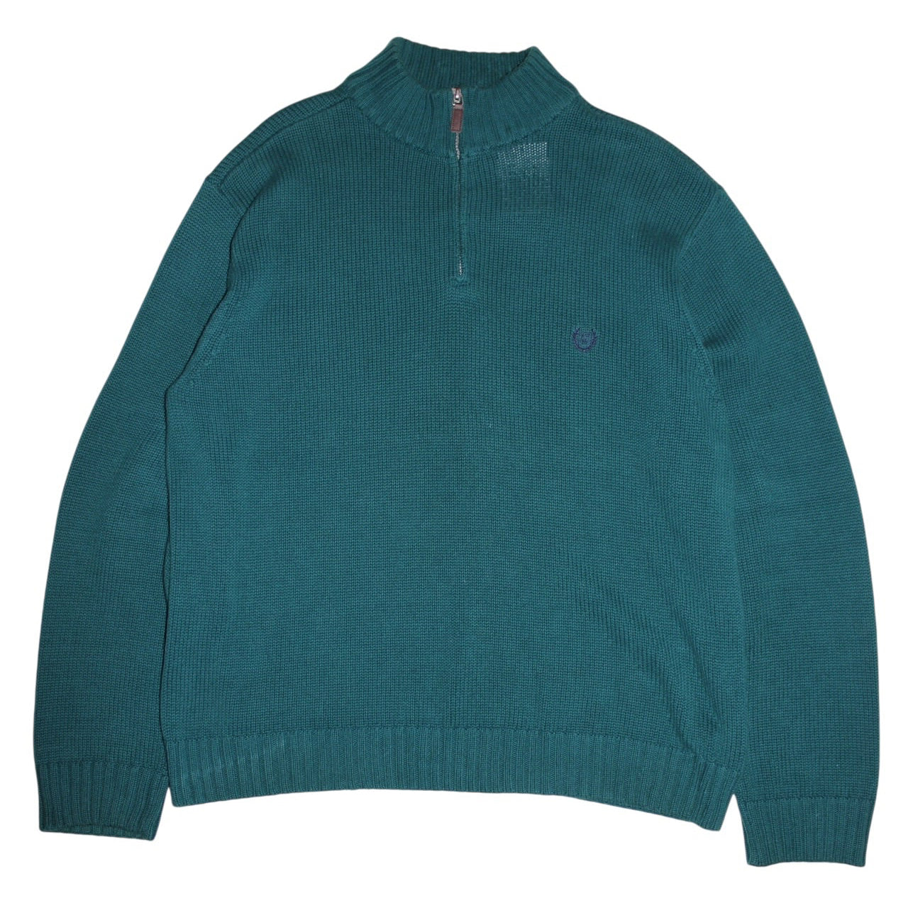 Chaps Knitted Quarter Zip (Size XL)