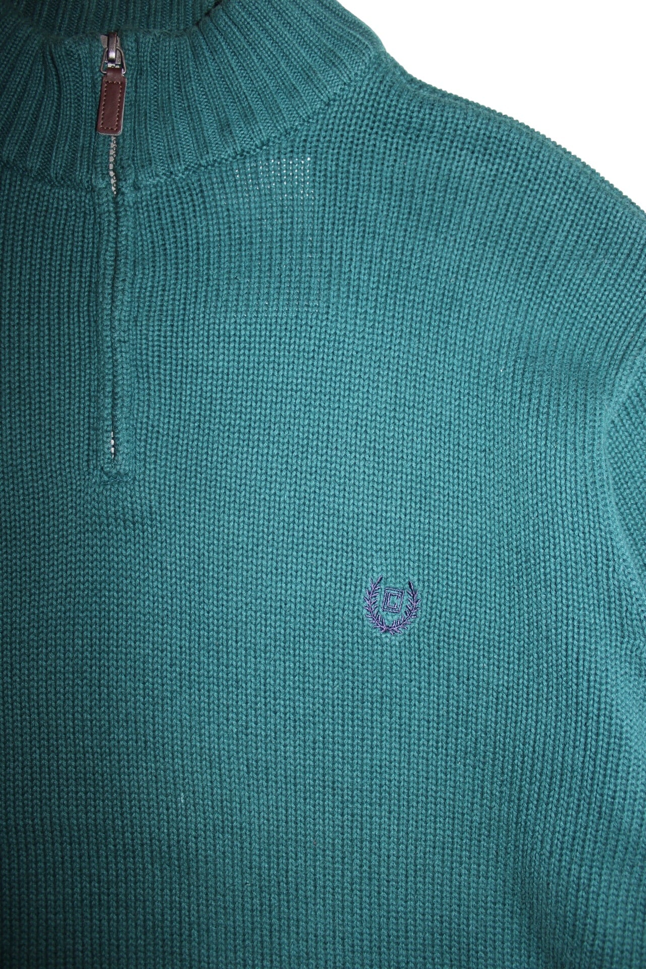 Chaps Knitted Quarter Zip (Size XL)