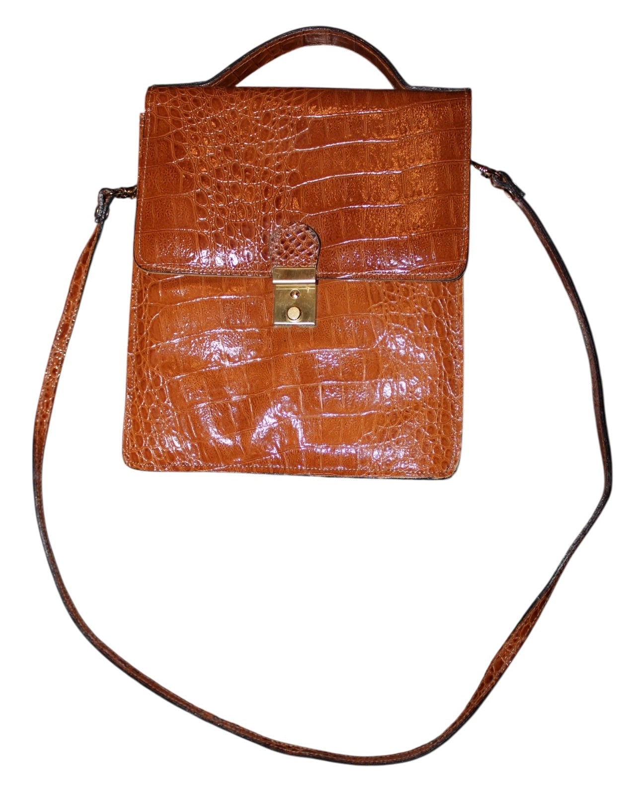 Crocodile Snake Crossbody Bag