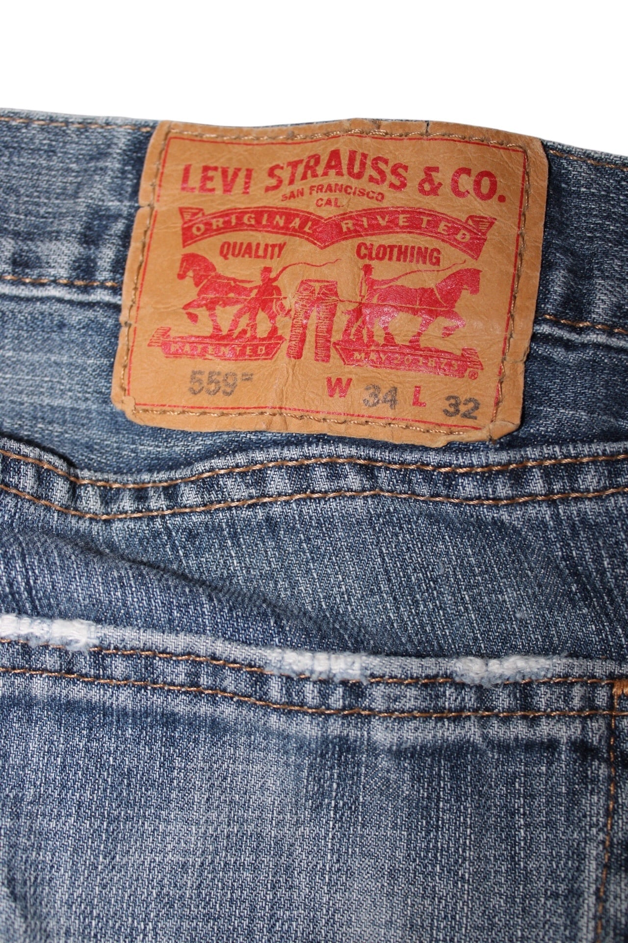 Levi 559 jeans ( 35" x 32" )
