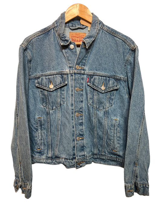 Levi Blue Denim Jacket (Size L)