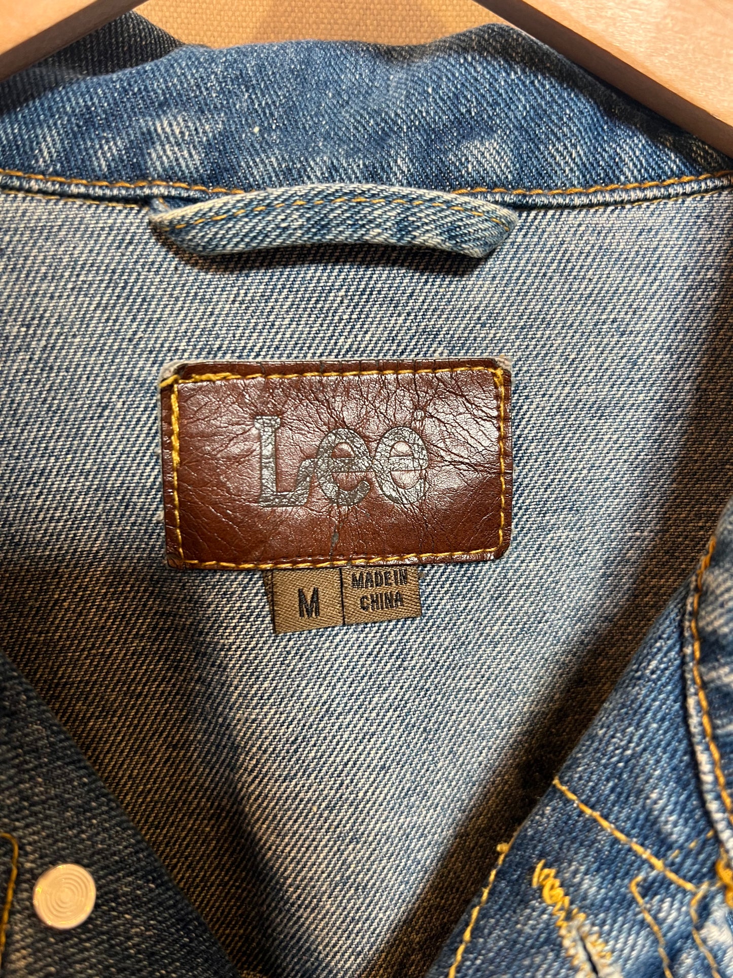 Lee blue Denim Jacket (Size M)