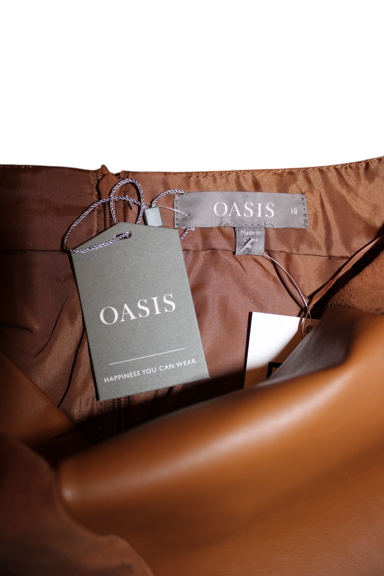 Oasis Suede Skirt (Size M)